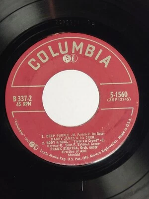 The Billboard Requested By You Columbia 4 songs 1954, 45rpm Frank Sinatra  - Image 1 of 4