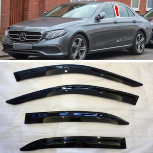 Fit For Mercedes Benz W213 E300 Side Window Visor Rain Guard Weather Shield 2020 - Picture 1 of 8