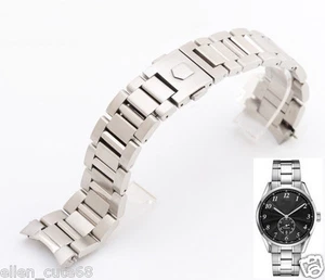 22mm Solid Stainless Steel bracelet band strap (FITS) TAG Heuer CARRERA - Picture 1 of 5