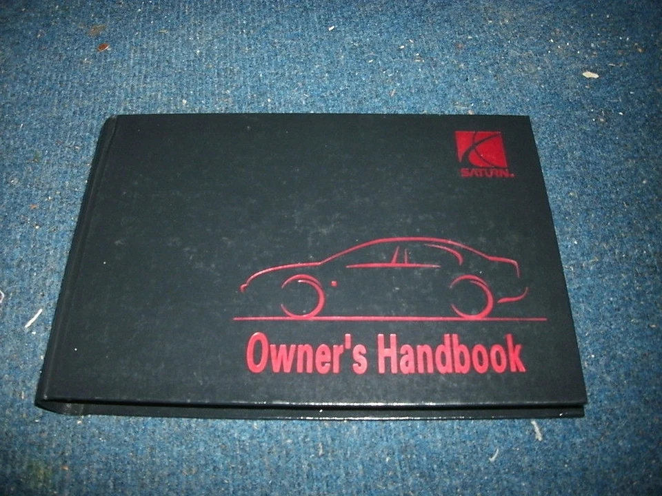 1997 SATURN SL SL1 SL2 SC1 SC2 SW1 SW2 OWNERS MANUAL HARDCOVER BOOK NICE - Image 1 of 1
