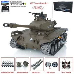 Henglong 7.0 1/16 Customized Walker Bulldog FPV RTR RC Tank 3839 Metal Tracks - Picture 1 of 7