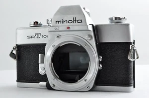 Minolta SRT 101 SLR 35mm Film Camera Silver Body Only [Exc+5] Japan / 0472E#4 - Picture 1 of 13