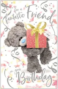 3D Holographic Hologram Friend Birthday Card - Picture 1 of 2