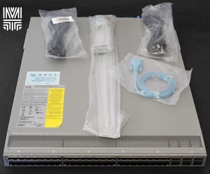 CISCO Nexus N9K-C93180YC-EX 48 PORT 10/25GbE SFP+ 6PORT 100G Switch, w/Rail Kit - Picture 1 of 4
