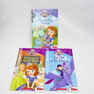 Sofia The First Ready-to-Read 3 Book Bundle Level 2 Disney Junior PB Home School - Image 1 of 4