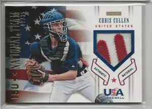 2012 USA Baseball 15U National Team Patches #7 Chris Cullen TEAM USA 03/35 - Picture 1 of 1