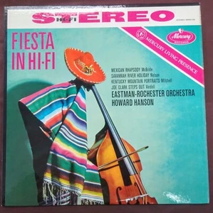 Hanson - Fiesta In Hi-Fi LP ~ Mercury Living Presence Stereo Orig ~ color back - Imagen 1 de 4