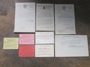 Collection Job Lot 39 Items Jazz Club Memorabilia Ephemera Letters Contracts Etc - Picture 1 of 10