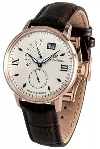 Carl Von Zeyten CVZ0059RWH Glatt Leather Strap Wristwatch Limited Edition - Picture 1 of 8