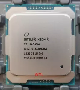 Intel Xeon E5-1660 V4 3.20Ghz 8-Core 20MB LGA2011-3 Server CPU Processor SR2PK - Picture 1 of 4