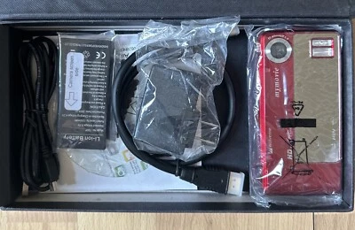 WOLVERINE MY MOVIE HD VIDEO CAMERA WITH BATTERY charging cable CD instructions - Image 1 of 4