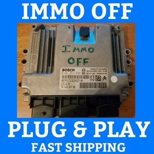 MOTOR PLUG & GO CITROEN / PEUGEOT ECU 0281013872 9464843780 IMMO APAGADO DESBLOQUEADO - Imagen 1 de 2
