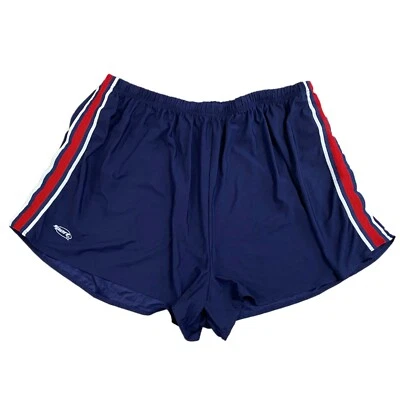 Pantalones Cortos Atléticos Palisades Beach Club Para Hombre Adulto, Azul Marino/Rojo, 3XL Foto 1 de 4