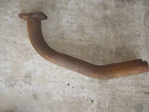 ORIGINALTRIUMPH TR4/4A MILD STEELTWIN DOWNPIPE EXHAUST - Picture 1 of 5