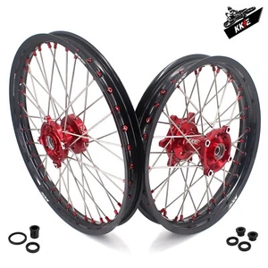 KKE 21in. 18in. Spoke Wheels Rims Fit Honda XR250R CRF230L/ XR250 BAJA 00-2003 - Picture 1 of 12