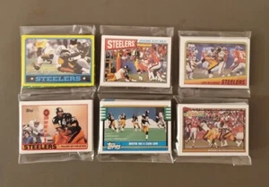 1986, 87, 88, 89, 90, 91 Pittsburgh Steelers Team Sets - Bild 1 von 1