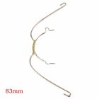 1/3/5/10 Pcs Dental Orthodontic Extraoral Face Bow With Cuspid Hooks 83mm