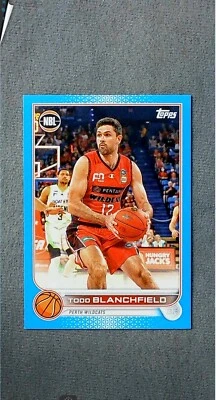 2022-23 Topps NBL Blue #60 Todd Blanchfield Perth Wildcats - Image 1 of 2