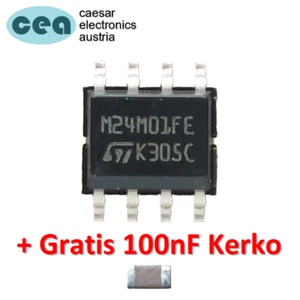 M24M01E-FMN6TP M24M01 EEPROM 1.6-5.5V 1MBit (128KByte) I2C I²C [1~100 Stk/piece] - Bild 1 von 3