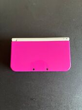 New Nintendo 3DS XL White/Pink with 100+ Games