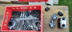 Yamaha YDS5 DS5 Spares Cylinder + Head Carburettors Struts Airbox - DS6 TD2 ? - Picture 1 of 24