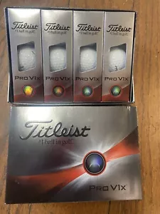 2 Dozen New 2024 Titleist Pro V1 X White - Picture 1 of 2