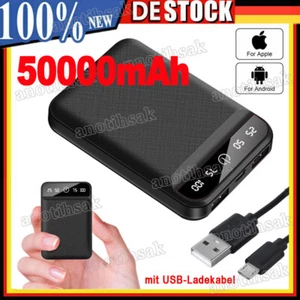 DHL Powerbank 50000mAh Verbessert Externer Akku, Ladegerät mit Dual USB Ausgang - Zdjęcie 1 z 14