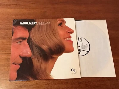 JACKIE & ROY "Time & Love," CTI 6019, GF, 1972 promo. Van Gelder. - Image 1 of 4