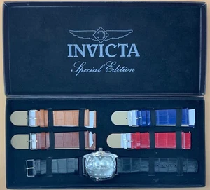 Invicta Special Edition Lupah 35372 Designer Wristwatch 5 Bands Set TimepieceNIB - Picture 1 of 11