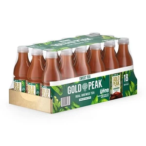 Gold Peak Sweet Tea, 16.9 Fluid Ounce (Pack of 18) - Picture 1 of 5
