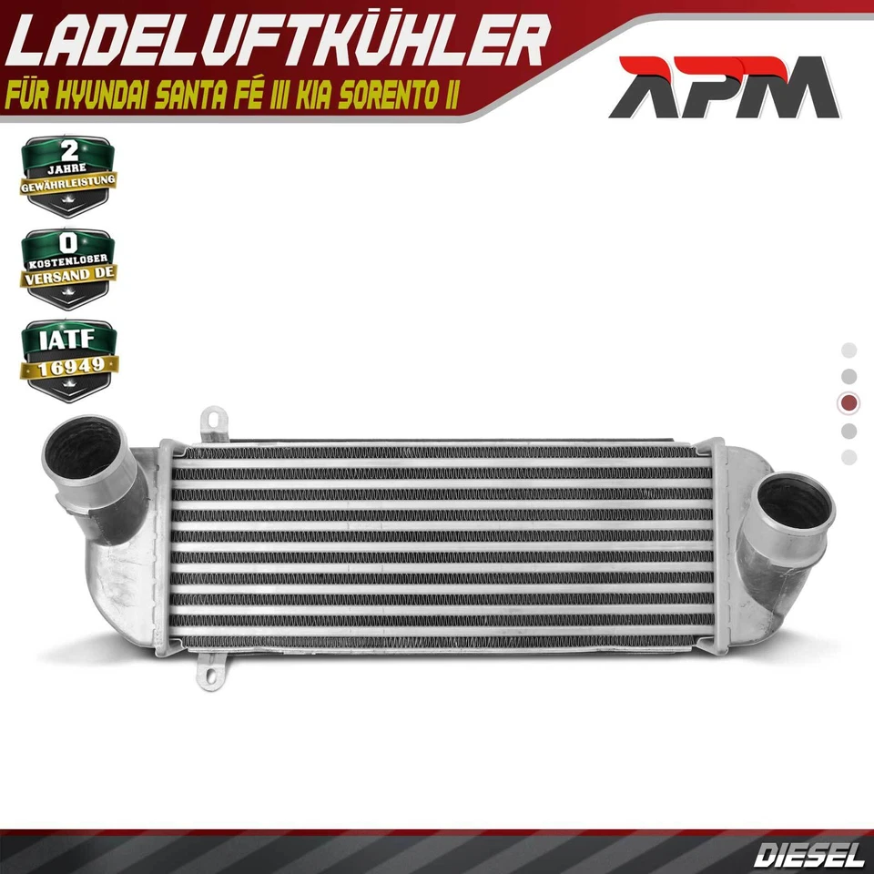 Ladeluftkühler für Hyundai Santa Fé III KIA Sorento II 2.0 2.2 CRDi 2009-2012 - Bild 1 von 4