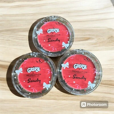 Makeup Revolution X Grease SANDY Melting Cream Blush Blusher Authentic New Set 3 - Image 1 of 3