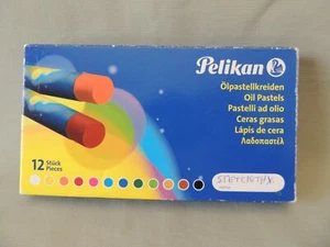 Pelikan 12 pastelli ad olio colori vivaci Germania - Foto 1 di 8