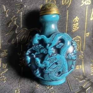 Rare hand-carved snuff bottle in ancient China - Picture 1 of 4
