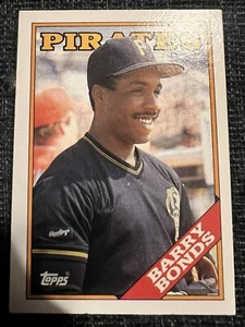 1988 Topps - #450 Barry Bonds Error Card - Picture 1 of 4