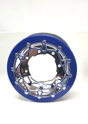 Banshee 350 Warrior Front Wheels Beadlock 10x5 4+1 Crusher Alba Racing PL41 - Image 1 of 4