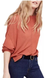 Free People Be Good Terry Pullover Size M - Bild 1 von 6
