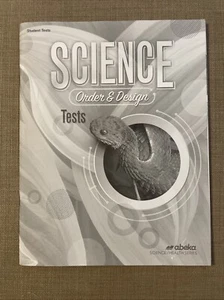 Abeka 7th Science Order And design Student Test Book - Picture 1 of 5