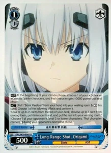 Weiss Schwarz Long Range Shot, Origami DAL/W79-E087 NM/M - Imagen 1 de 1