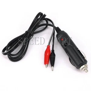 Enchufe de alimentación para encendedor de cigarrillos de automóvil con 2 clips conector automático electrónico hágalo usted mismo - Imagen 1 de 3