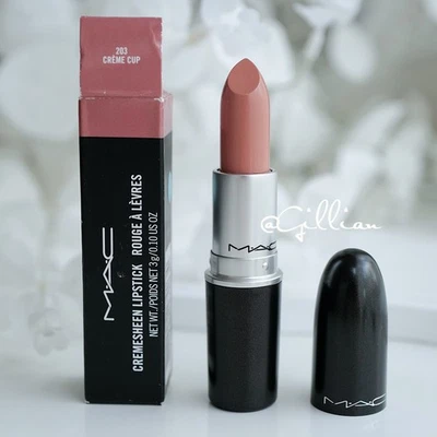 MAC Cremesheen Lipstick - 203 CREME CUP - Rare Discontinued Original Formula NIB - Image 1 of 4