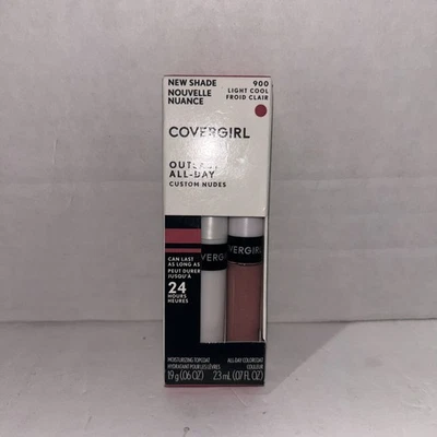 COVERGIRL Outlast All-Day Lip Color LIGHT COOL #900 Custom Nudes W/Topcoat - Image 1 of 4