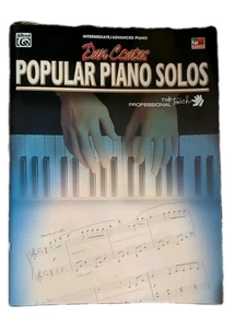 Dan Coates Popular Piano Solos Songbook Intermediate Advanced Sheet Music Book - Picture 1 of 6