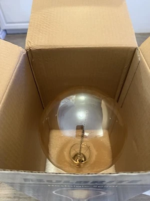 Bulbrite Nostalgic Spiral Light Bulb Oversized Teardrop ~60 Watt~ *Open Box* - Image 1 of 3