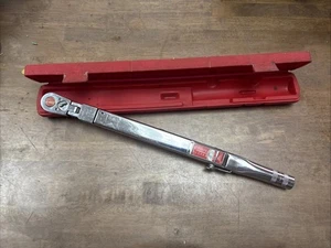 Snap On TQFR 250 1/2” Flex Head Torque Wrench With Case 50-250 Ft-lb (tool Bin) - Picture 1 of 24