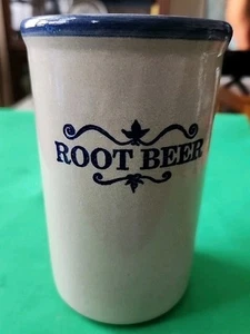 Vintage 5 1/2" Red Wing Stoneware Co. Root Beer Glass - Picture 1 of 9