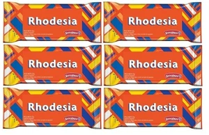RHODESIA Oblaten mit Zitronengeschmack Füllung überzogen mit Schokolade 22 gr. - 6er PACK - Bild 1 von 1