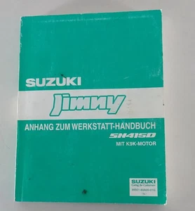 Manual De Taller Suplemento Suzuki Jimny Diesel SN 415 D Con Motor K9K De 3/2004 - Imagen 1 de 3