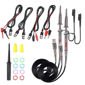 Universal Oscilloscope Probe Kit, 100MHz Oscilloscope Clip Probes with BNC to... - Picture 1 of 7