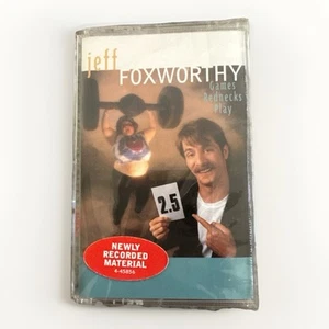 Jeff Foxworthy Cassette Games Rednecks Play New Sealed - Imagen 1 de 2
